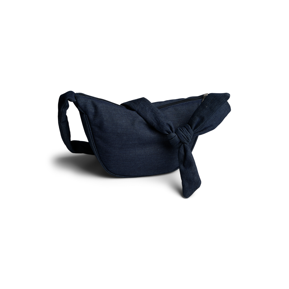 Pieces Amanda Denim Knot Bumbag